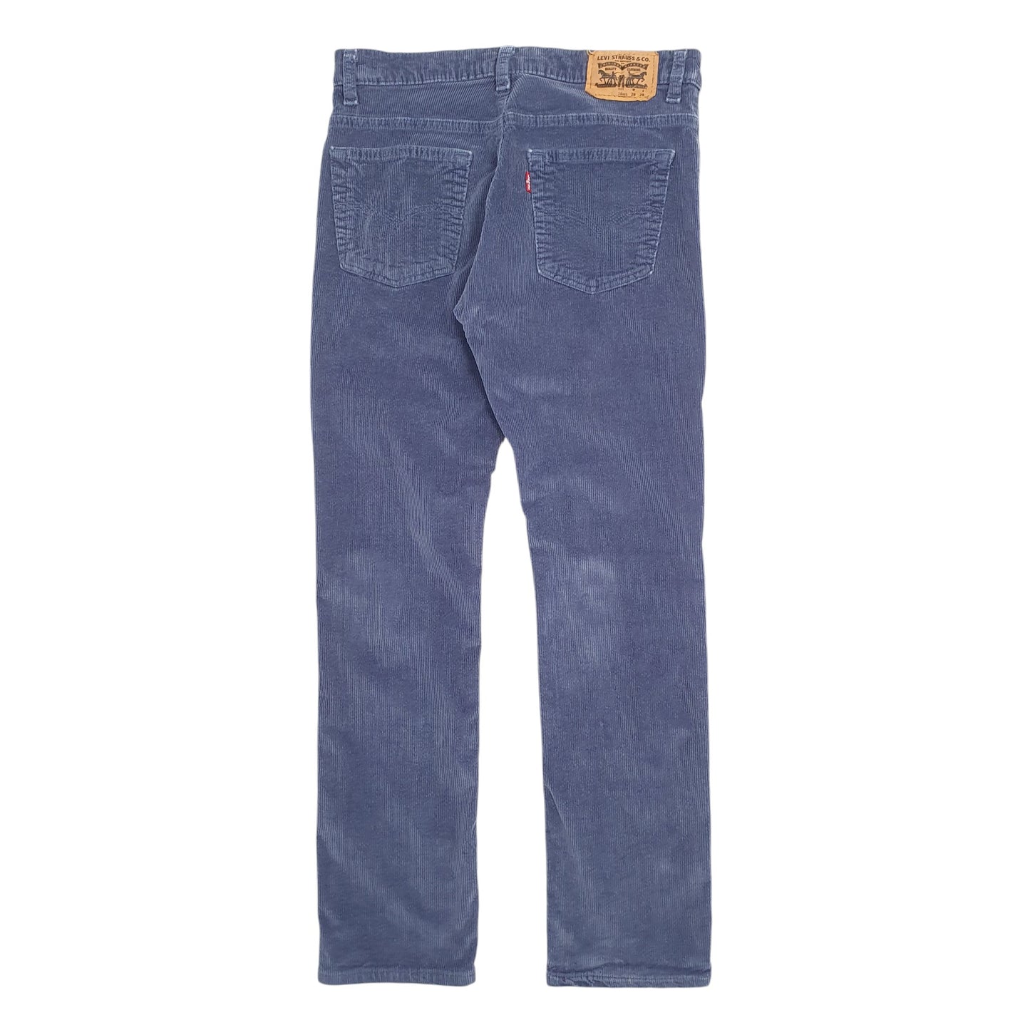 Womens Blue Levis  Corduroy Trousers