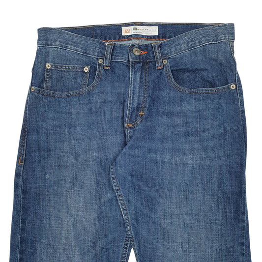 Mens Blue Lee  Relaxed Fit JeansW34 L32