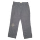 Mens Grey Blue Mountain Workwear Lined Winter Thermal Carpenter Trousers