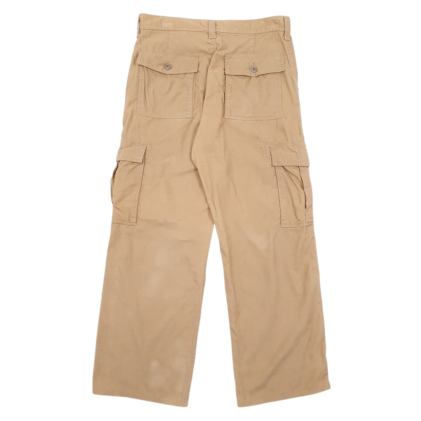 Mens Beige Levis  Cargo Trousers