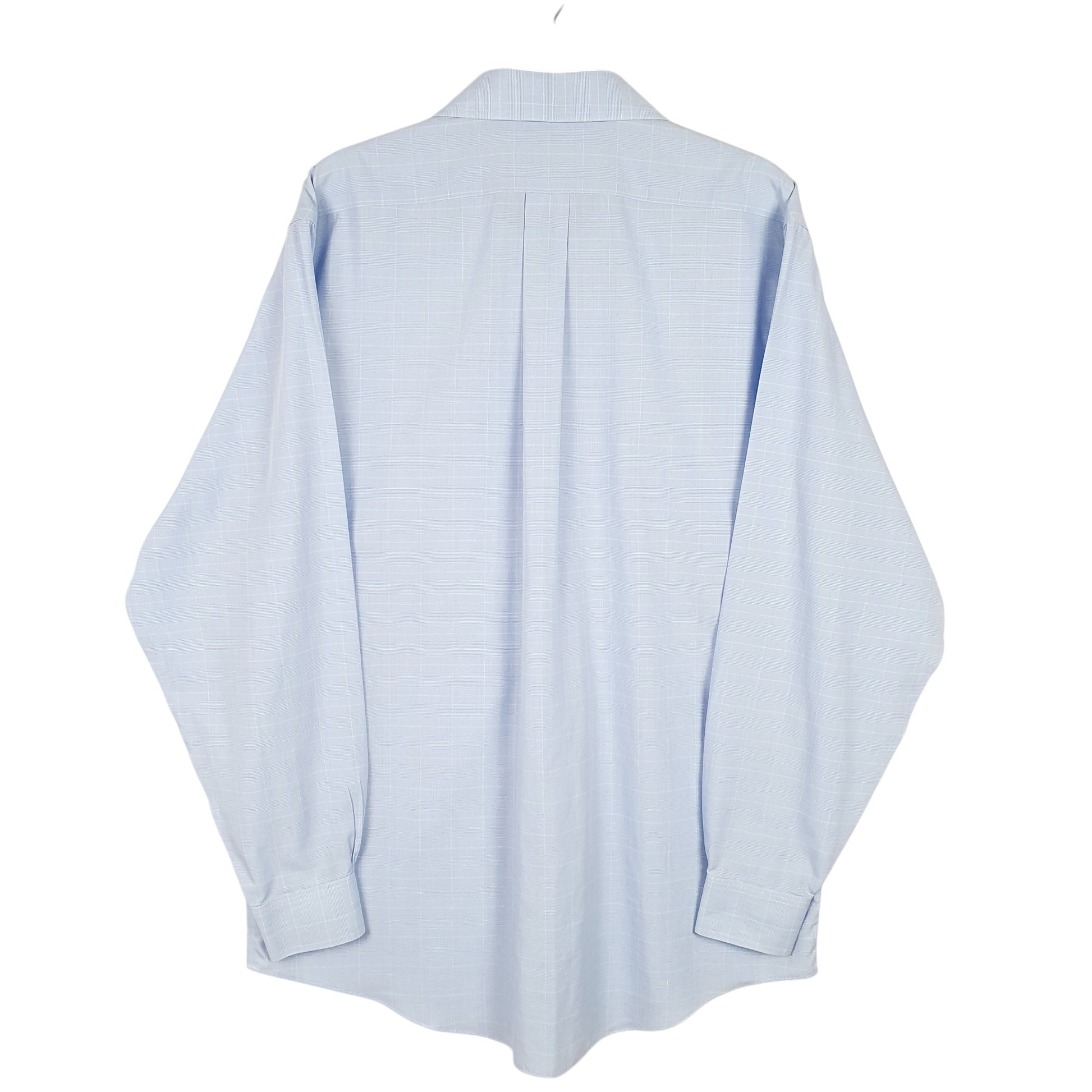 Mens Blue Brooks Brothers 346 Long Sleeve Shirt