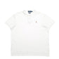 Mens White Polo Ralph Lauren  Short Sleeve Polo Shirt