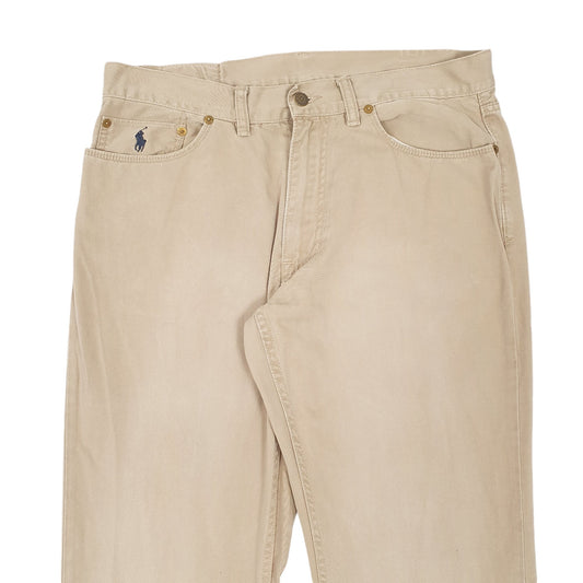 Mens Beige Polo Ralph Lauren  Chino Trousers