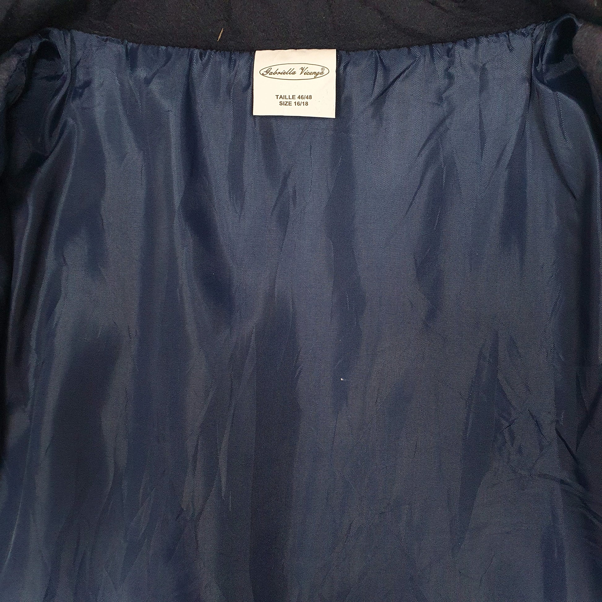 Womens Blue Gabriella Vicenza   Coat