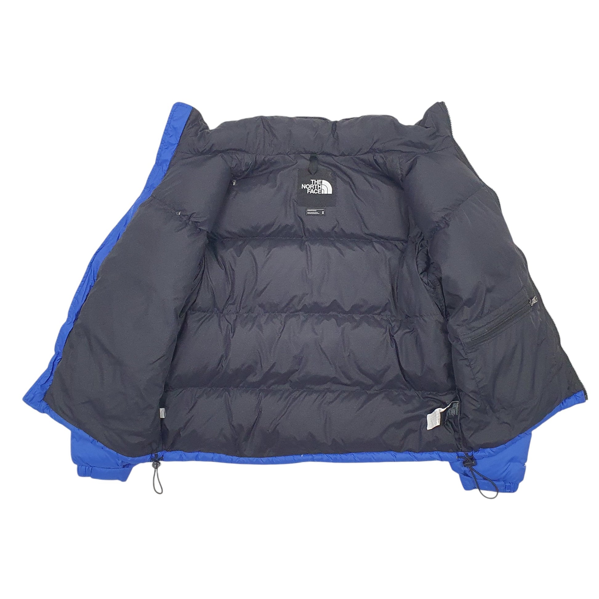 Mens Blue The North Face Nuptse 700  Coat