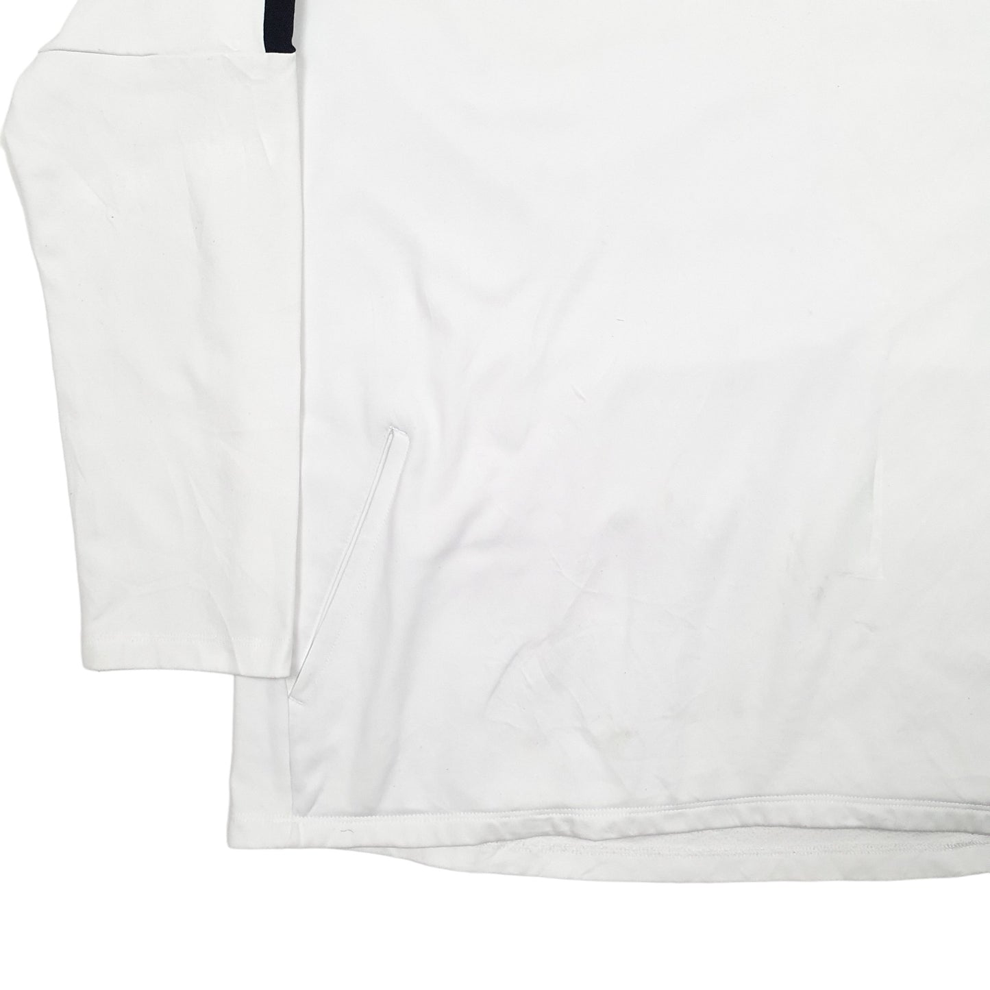 Mens White Nike Active Sports Hoodie Jumper