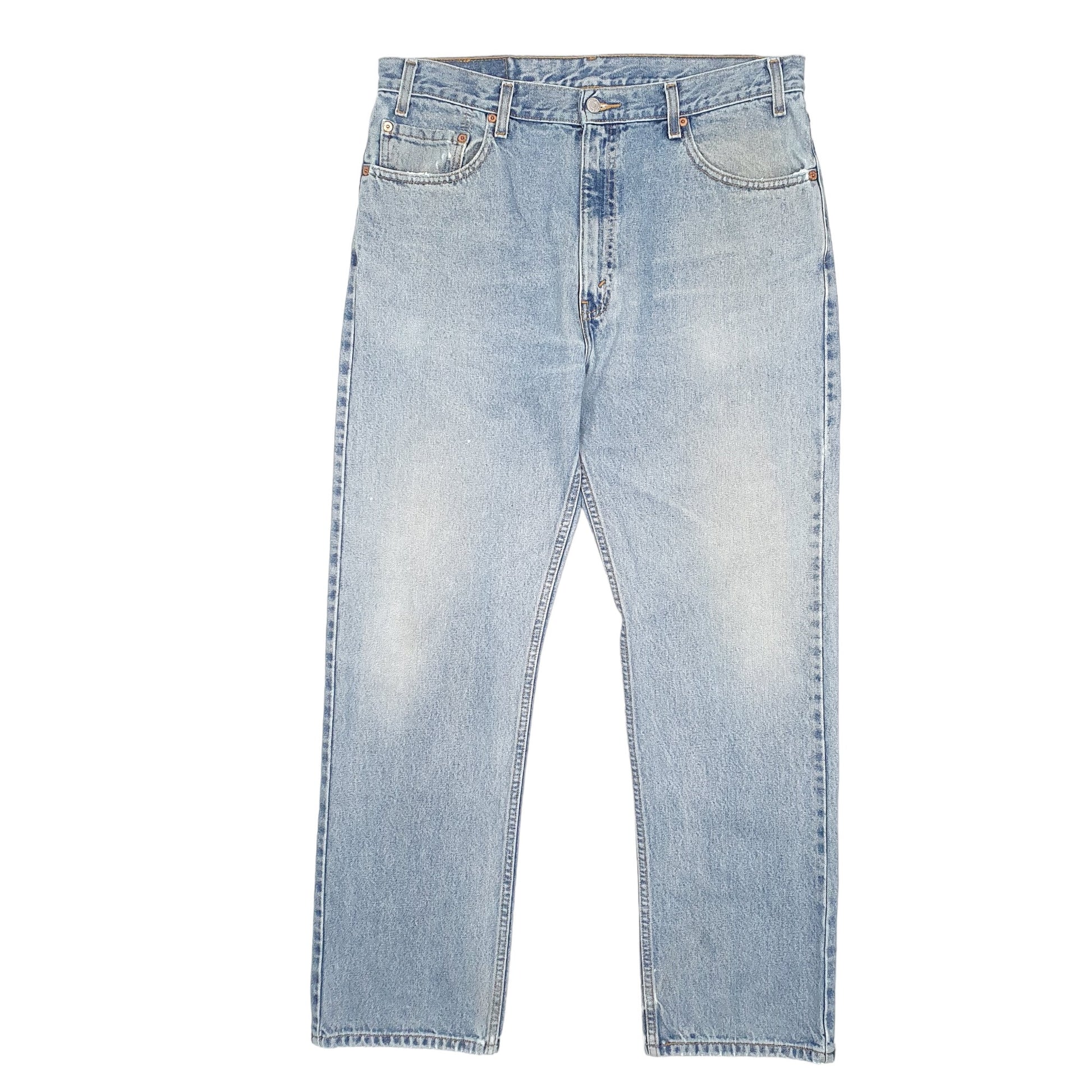 Mens Blue Levis Vintage 2000s 505 JeansW36 L30