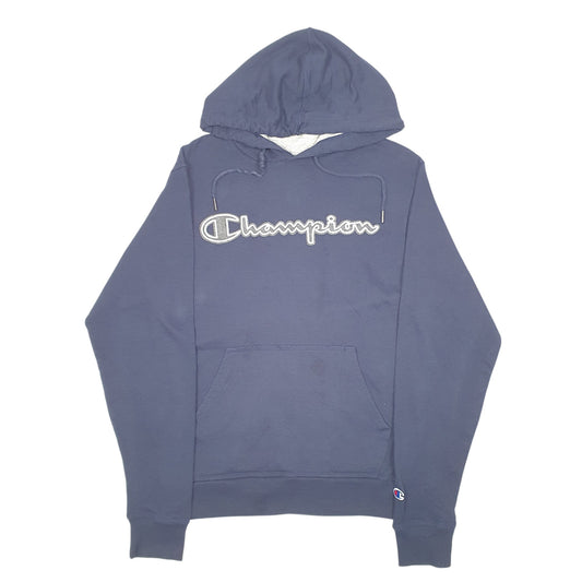 Mens Navy Champion  Hoodie Jumper