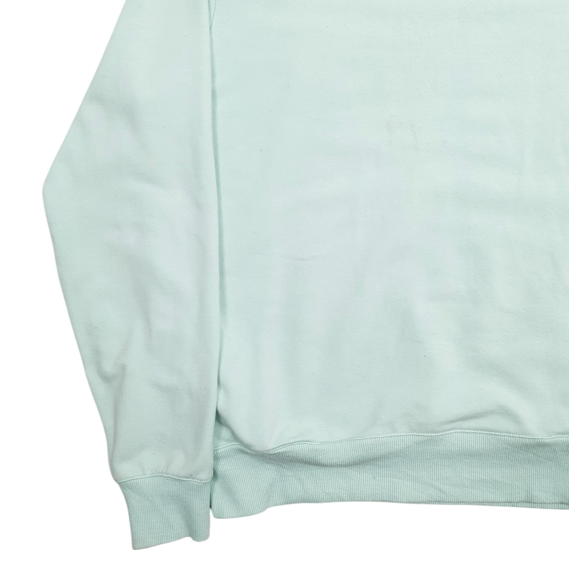 Womens Green Fila  Crewneck Jumper