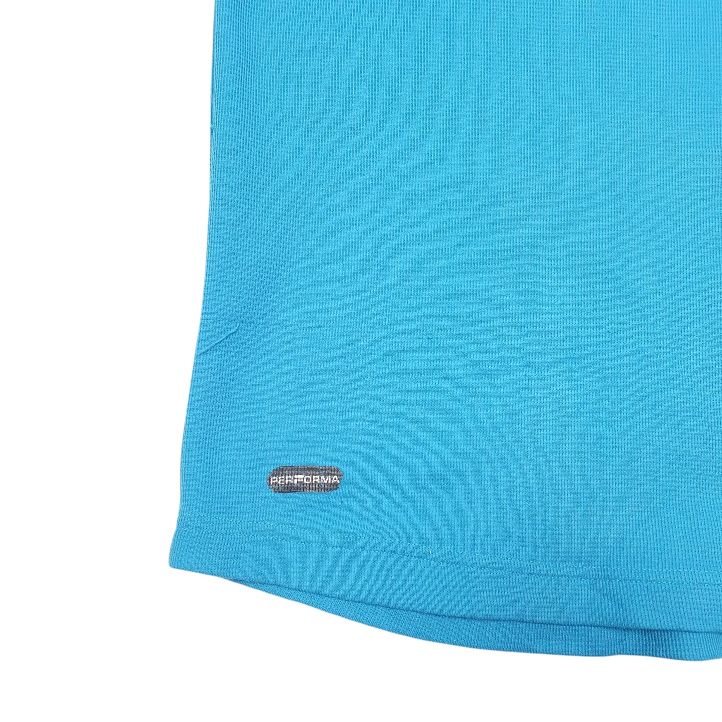 Mens Blue Fila Performa Active V Neck Short Sleeve T Shirt