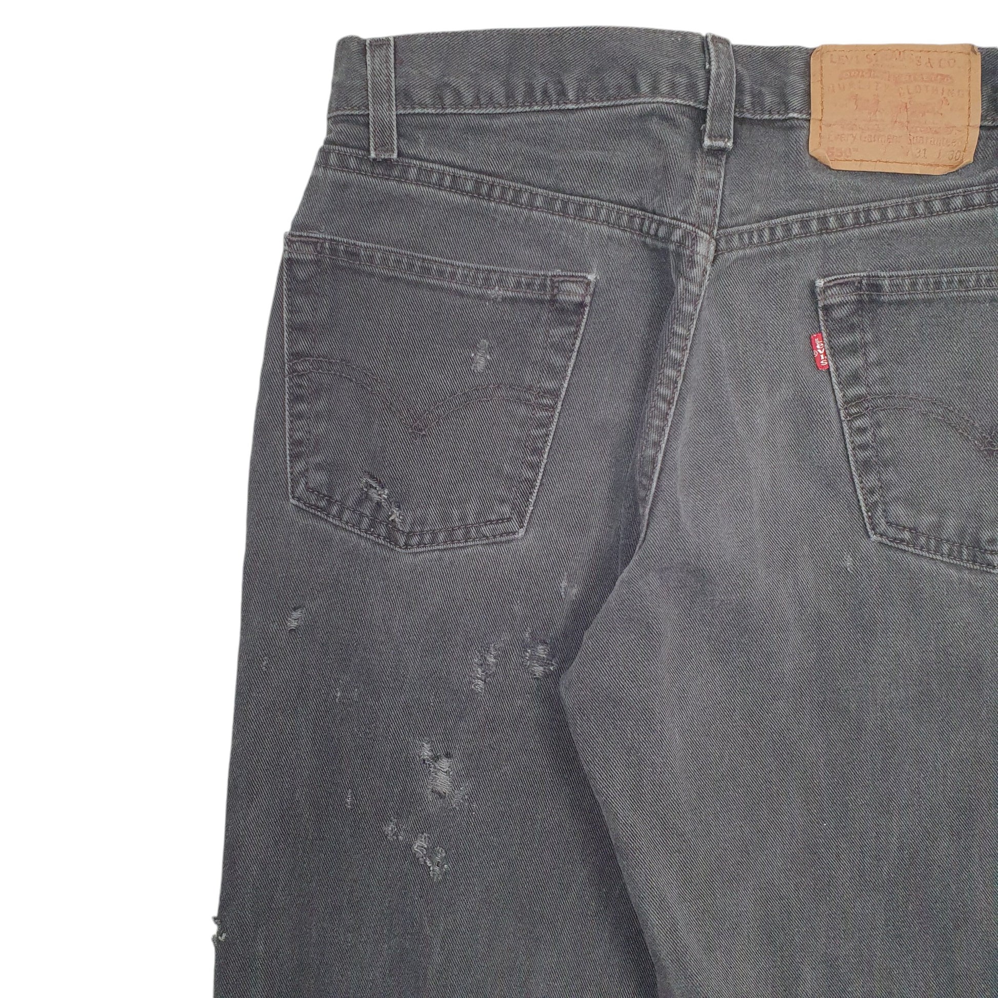 Mens Black Levis  550 JeansW31 L30