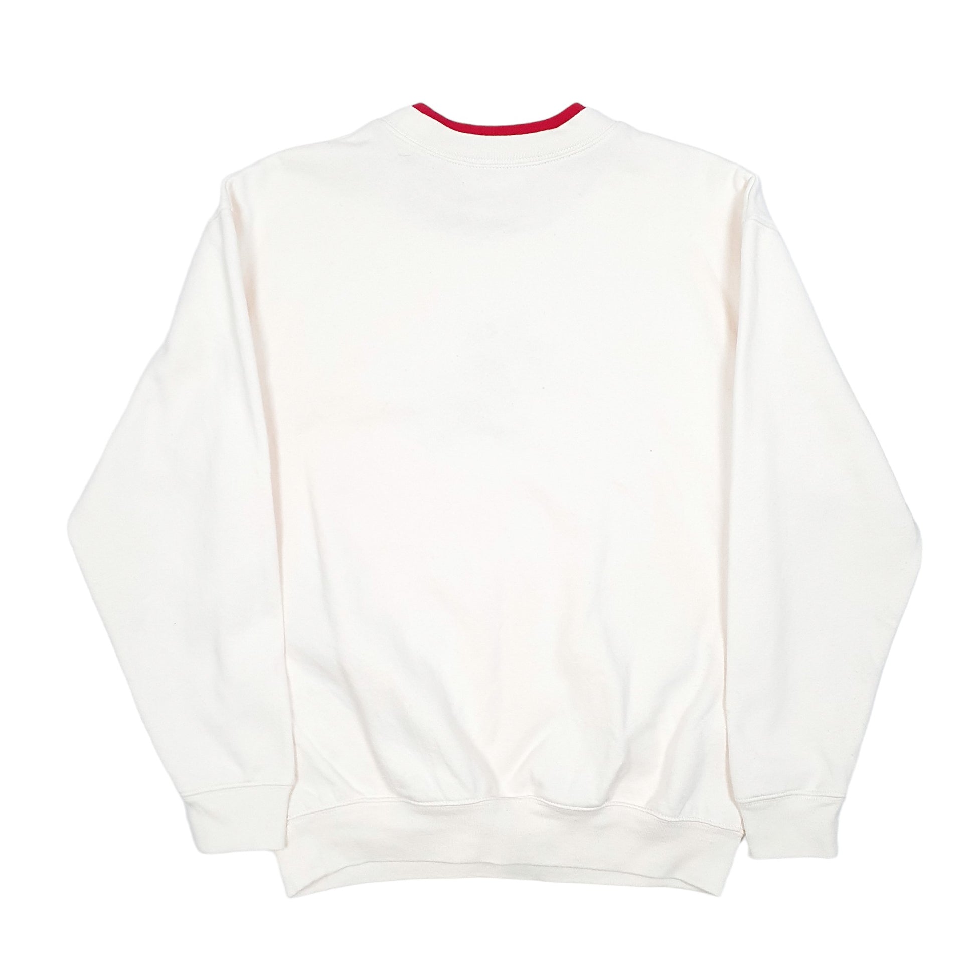 Womens Cream MC Sportswear Vintage Christmas Cardinal Bird Festive 90s Retro Crewneck Jumper