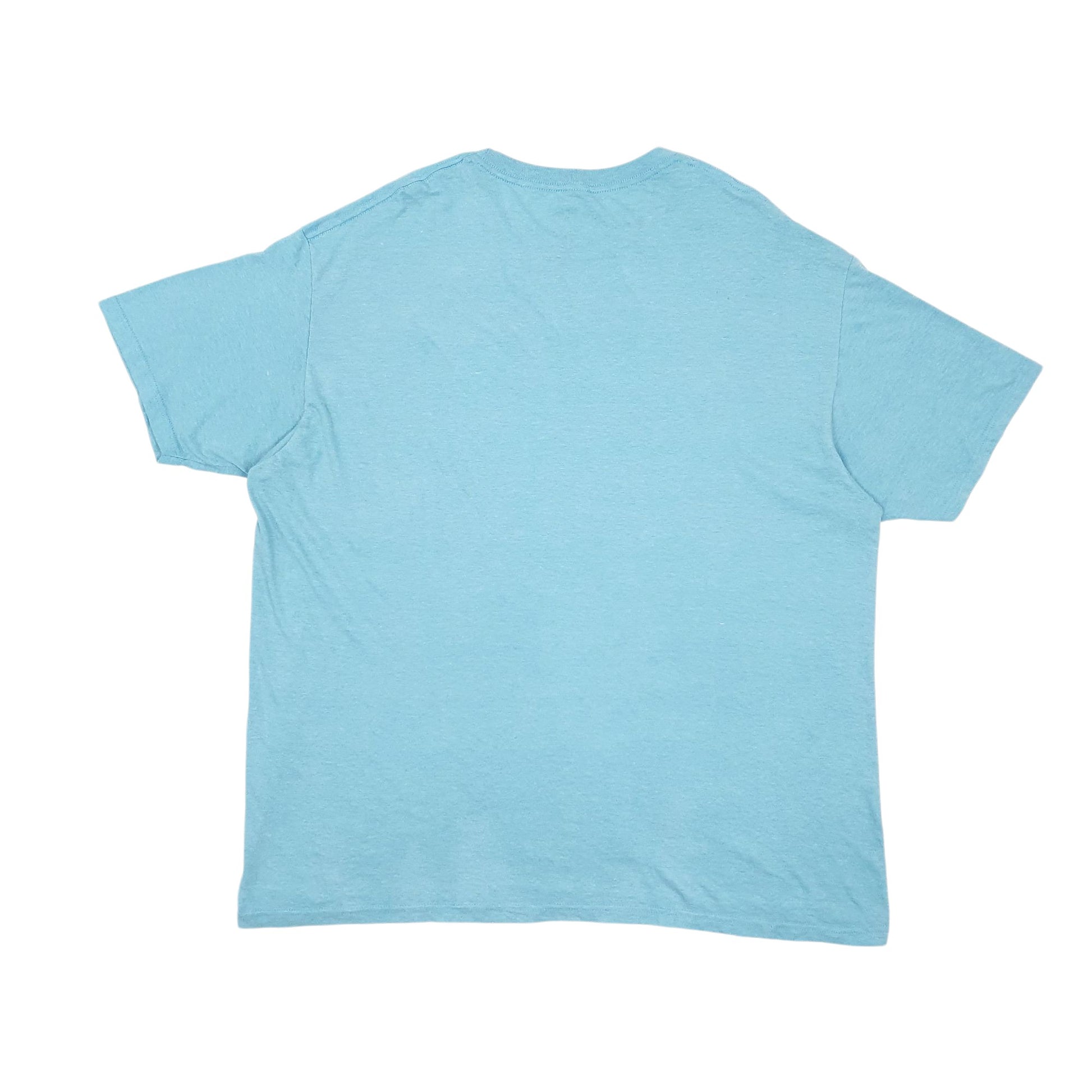 Mens Blue Peanuts  Short Sleeve T Shirt