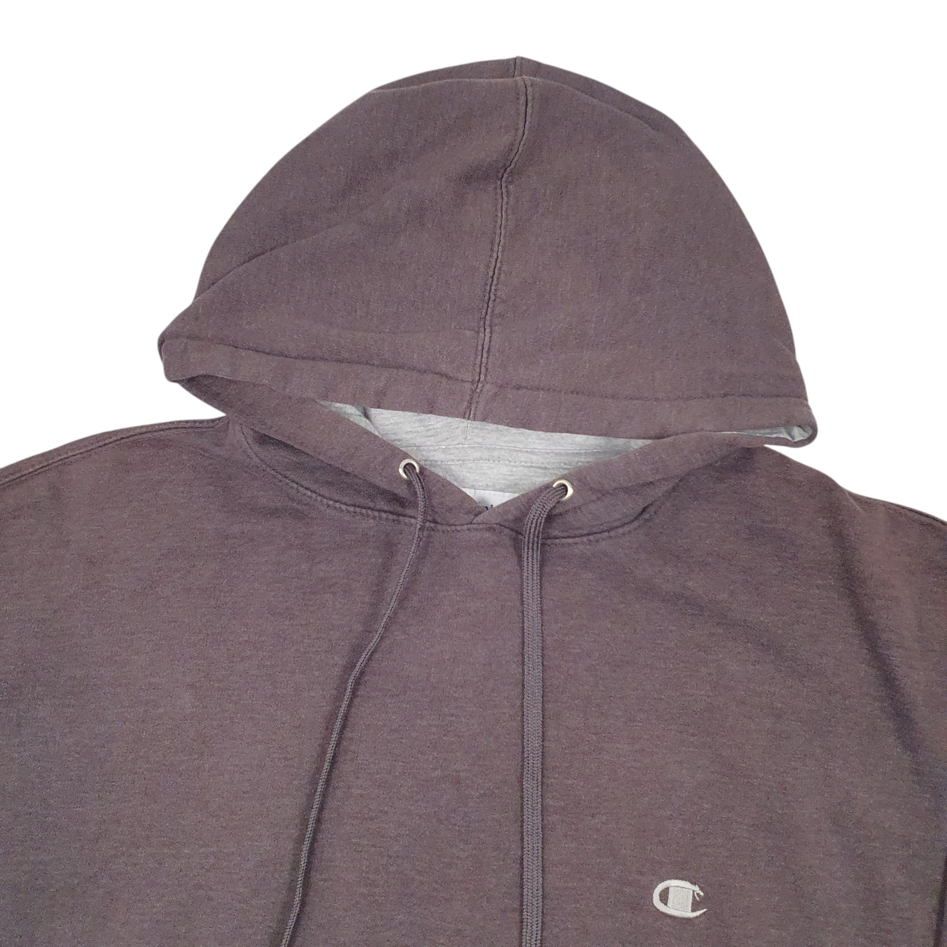 Mens Grey Champion  Hoodie Jumper
