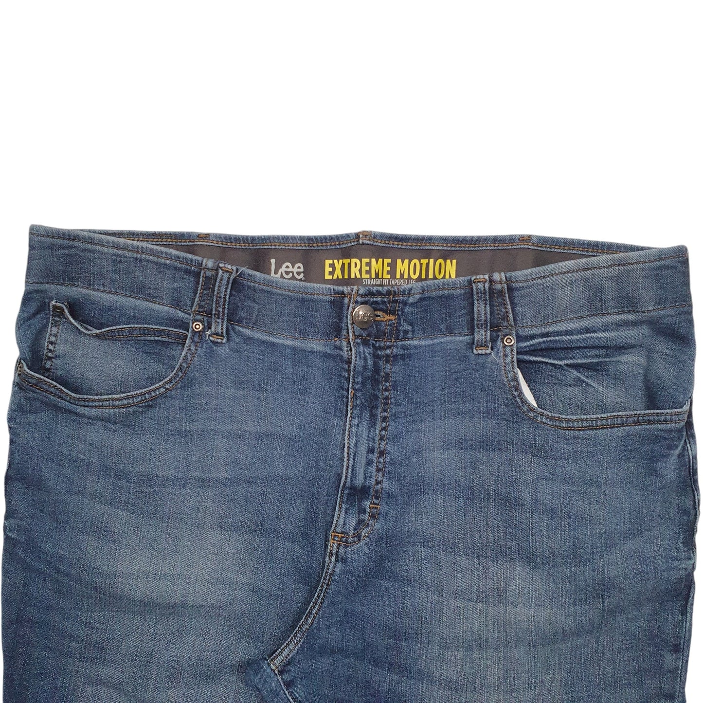 Mens Blue Lee Extreeme Motion Stretch Fit Casual JeansW44 L30