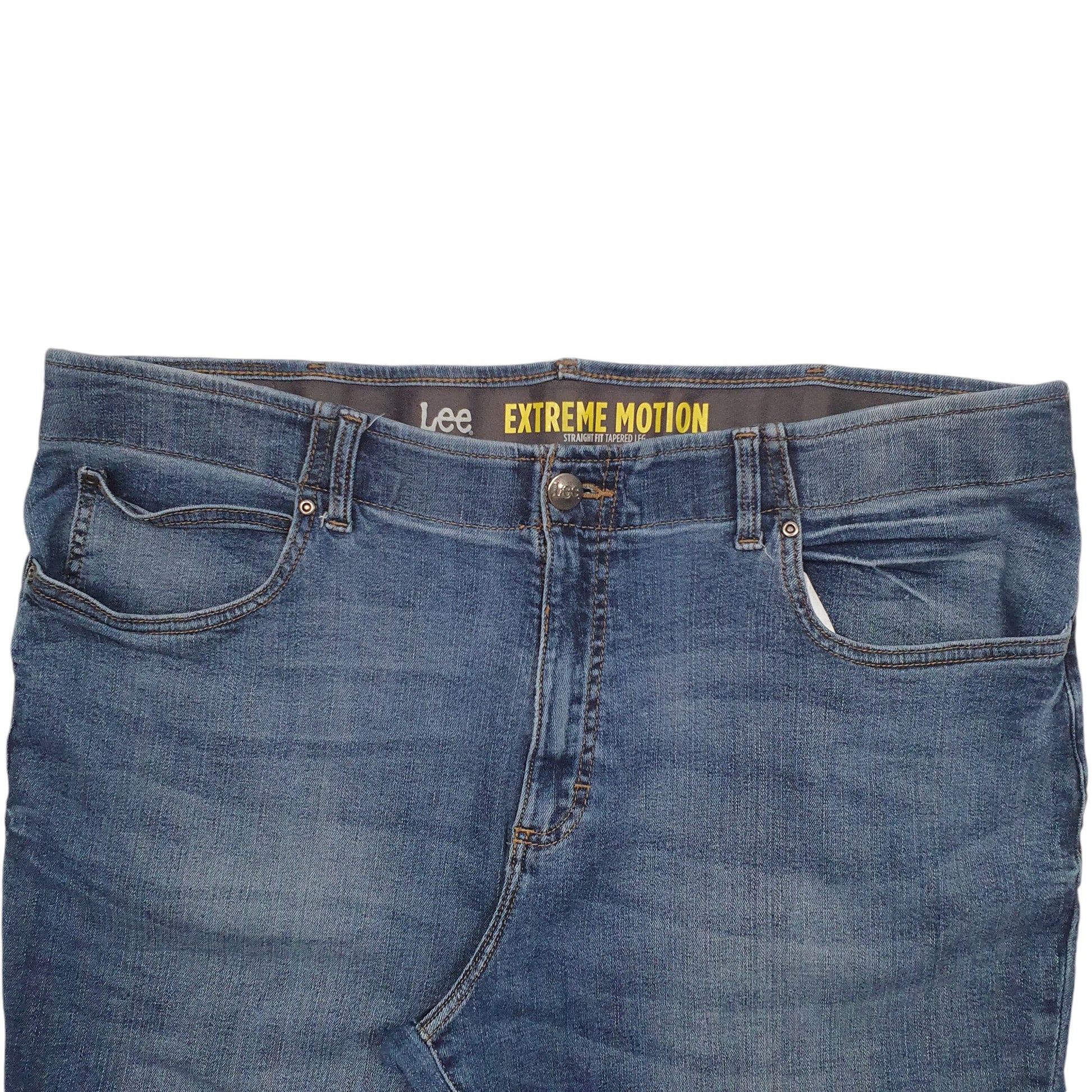 Mens Blue Lee Extreeme Motion Stretch Fit Casual JeansW44 L30