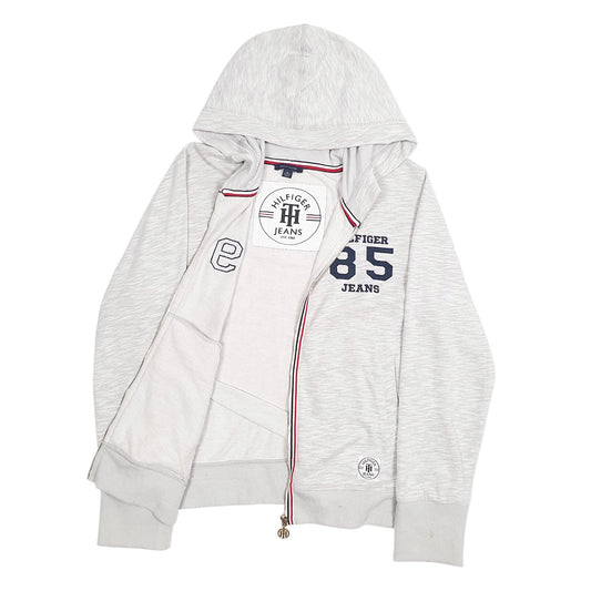 Womens Grey Tommy Hilfiger  Full Zip Jumper
