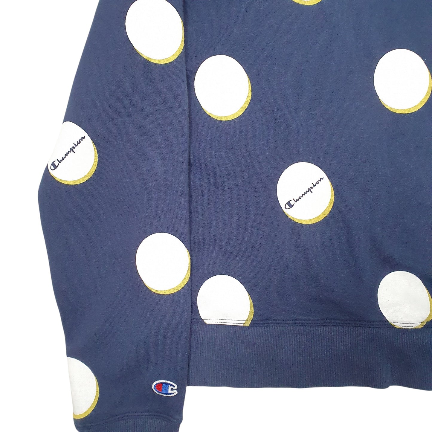 Womens Navy Champion  Hoodie Jumper
