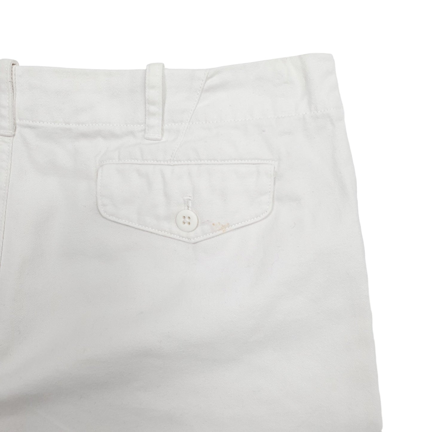 Womens White Ralph Lauren  Denim Shorts