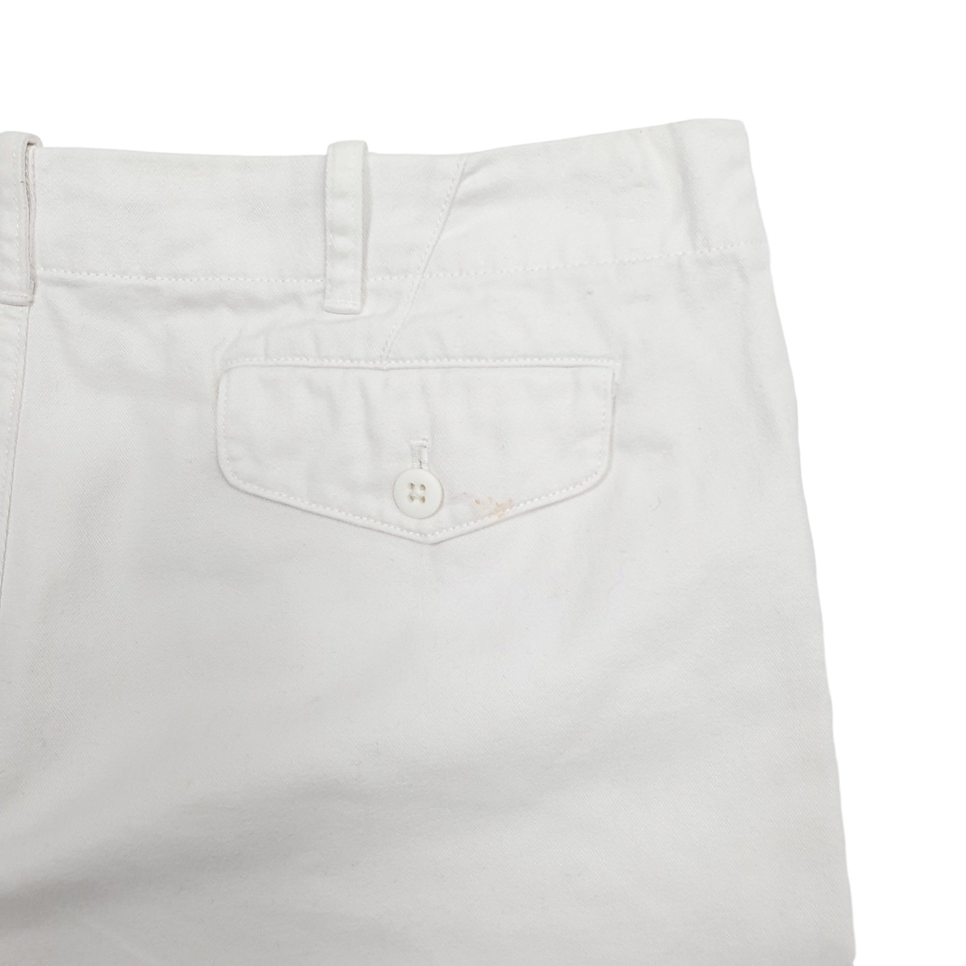 Womens White Ralph Lauren  Denim Shorts
