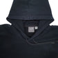 Womens Black Puma Spellout Hoodie Jumper