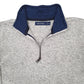 Mens Grey Nautica  Quarter Zip Jumper