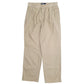 Mens Beige Polo Ralph Lauren Vintage 80s Pleated Chino Trousers