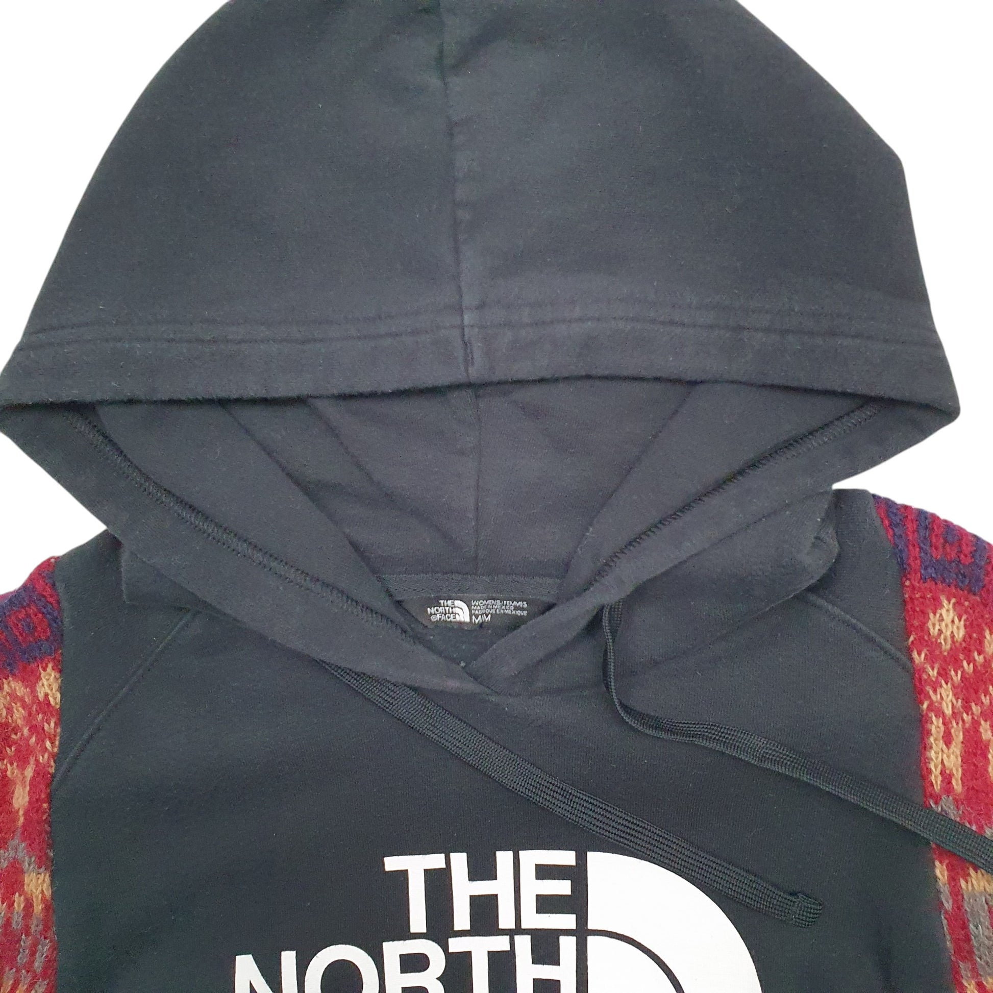 Womens Black The North Face Reworked Hoodie Jumper