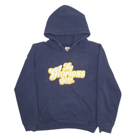 Mens Navy Just Like Hero Glorious Sons Hoodie Jumper