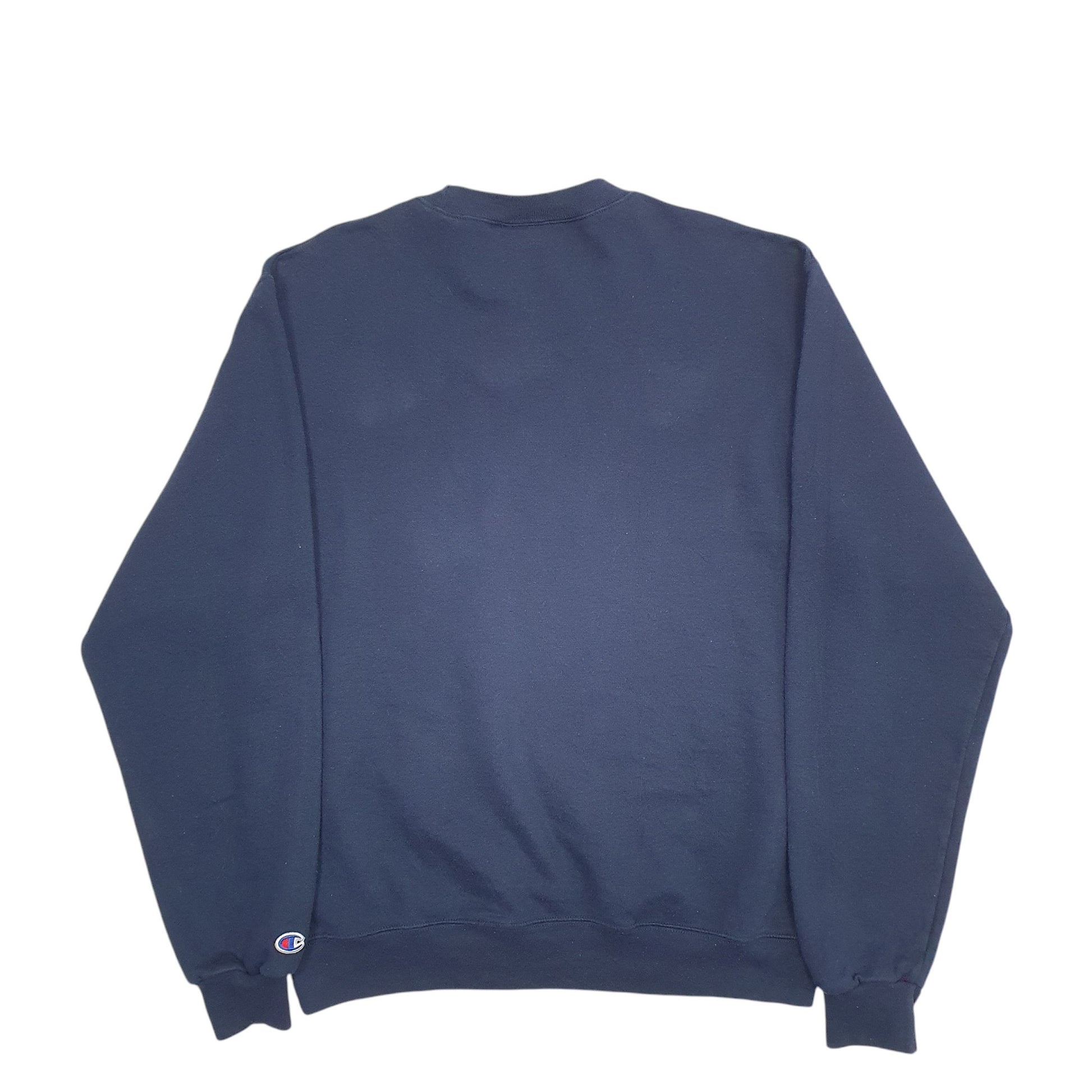 Mens Navy Champion Coffee Crewneck Jumper