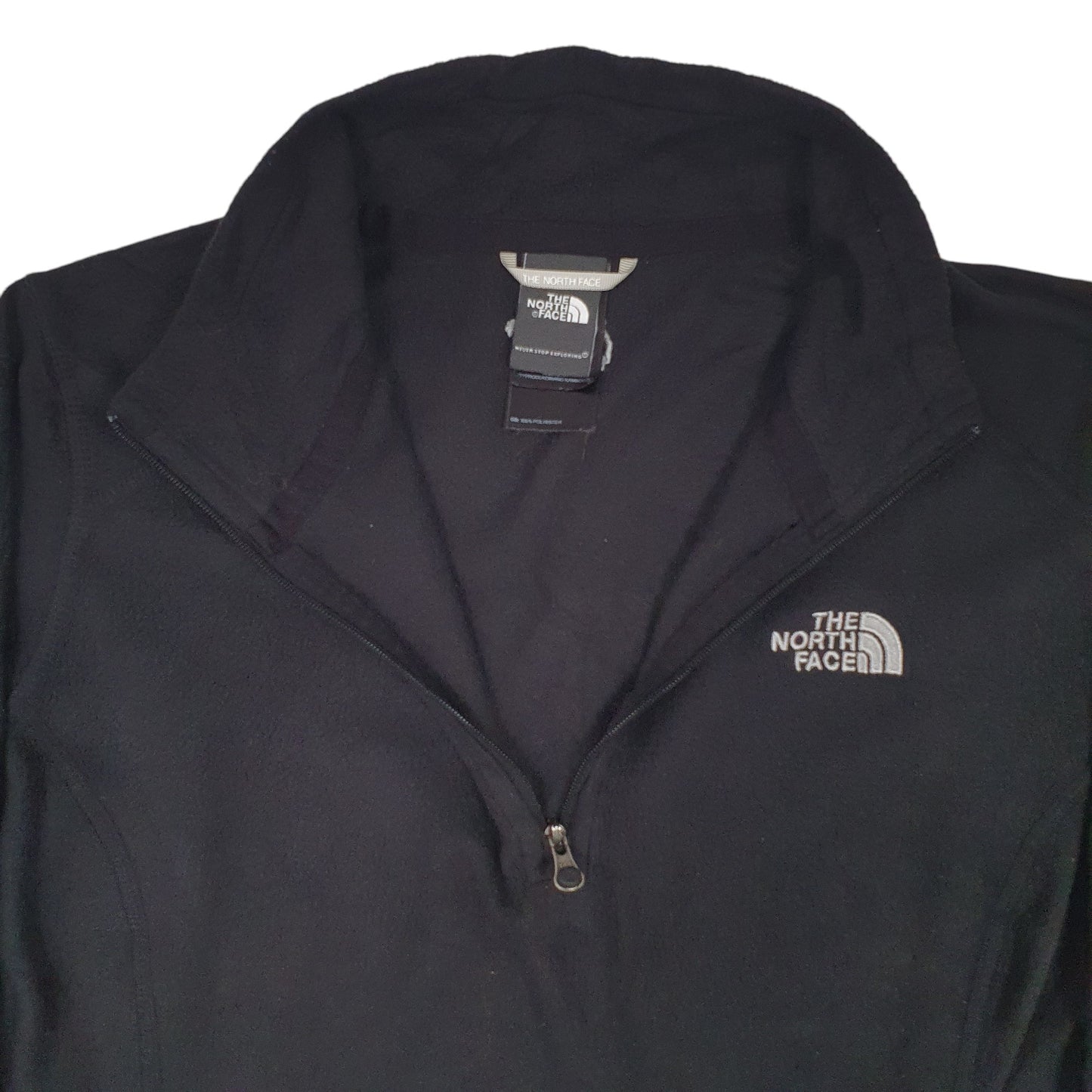 Womens Black The North Face  Quarter Zip Jumper