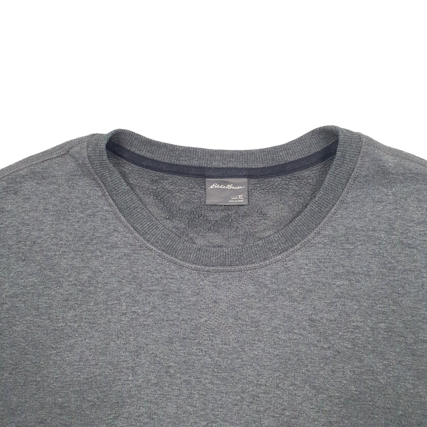 Mens Grey Eddie Bauer  Crewneck Jumper