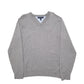 Mens Grey Tommy Hilfiger Knit Crewneck Jumper