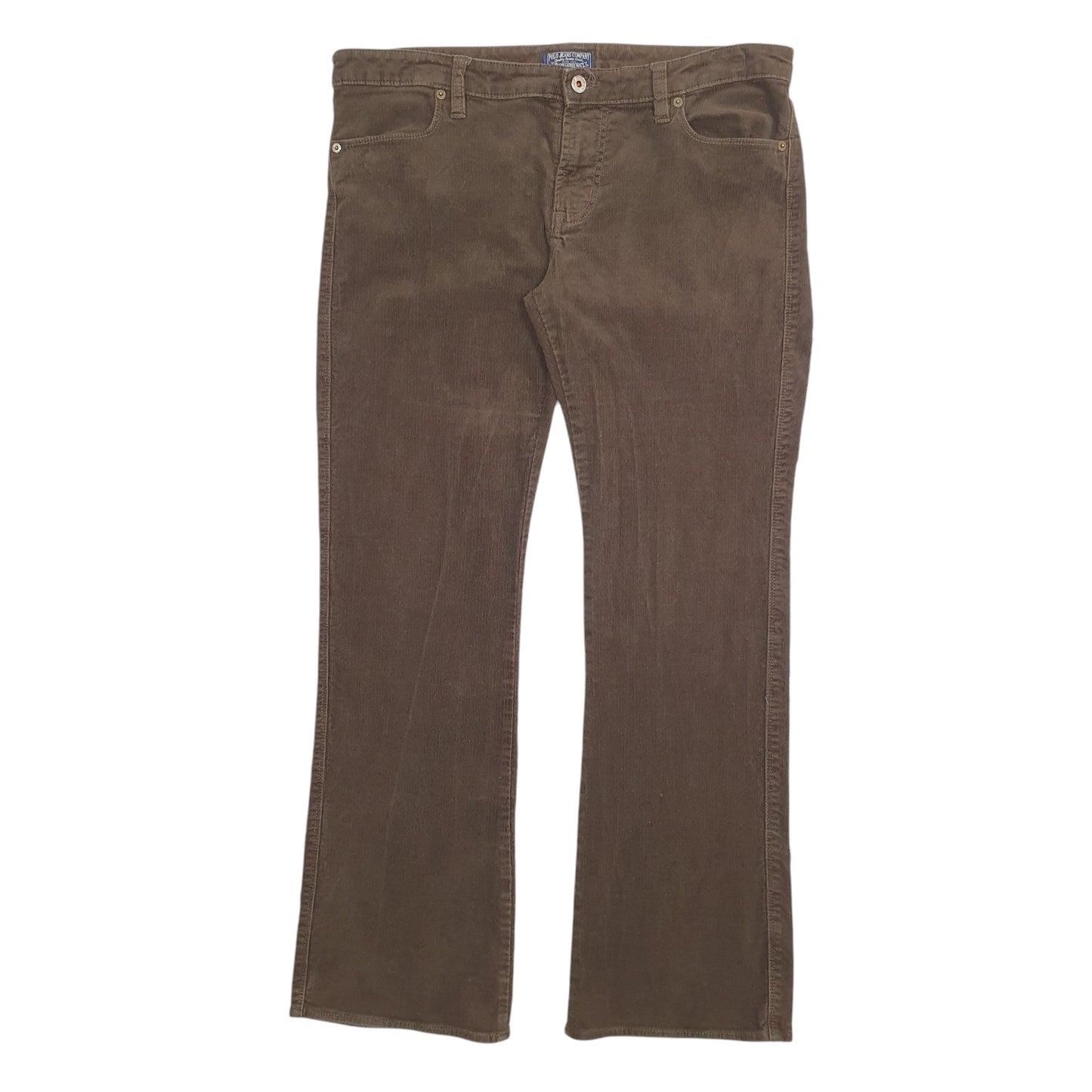 Womens Brown Ralph Lauren  Corduroy Trousers