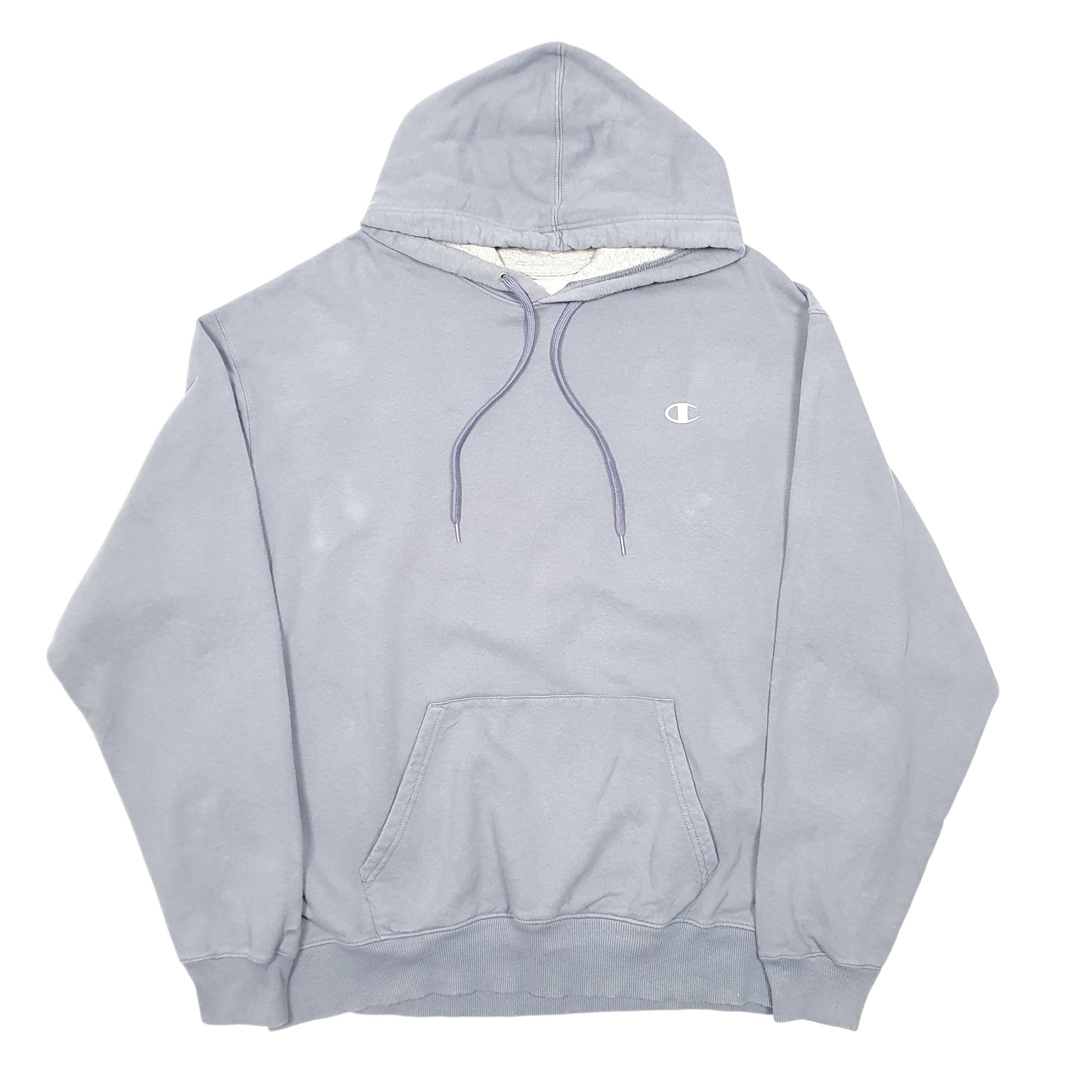 Mens Grey Champion  Hoodie Jumper