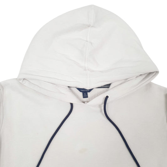 Womens White Nautica  Hoodie Jumper