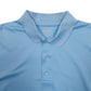 Mens Blue Champion  Short Sleeve Polo Shirt