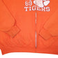 Mens Orange Champion Hoodie Clemson Tigers Football USA Full Zip Jumper