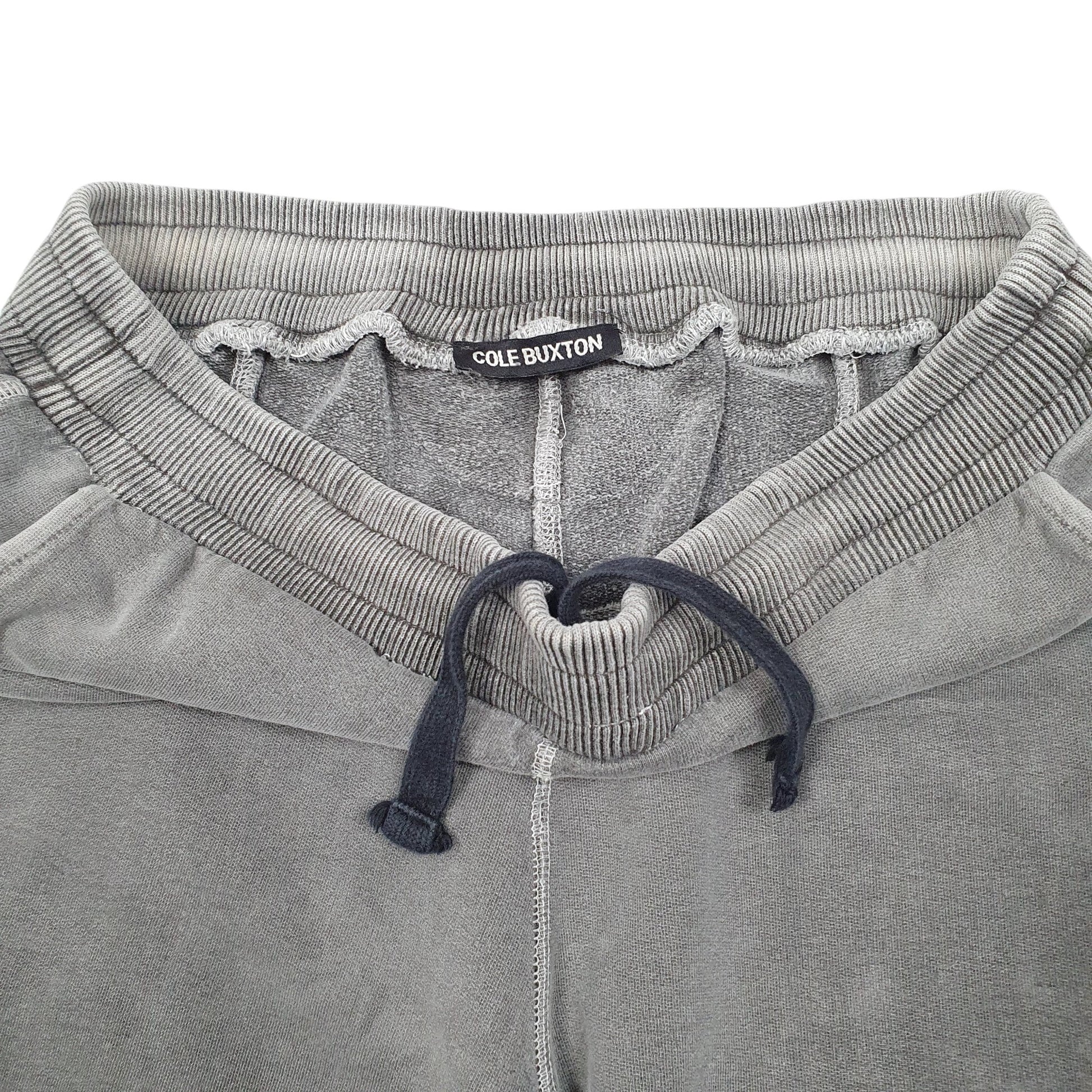 Mens Grey Cole Buxton Heavyweight Jogger Trousers