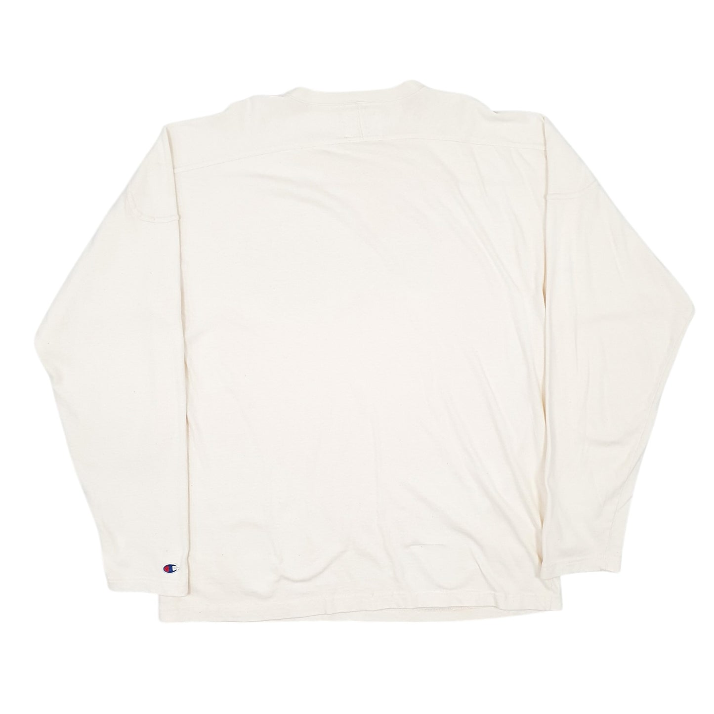 Mens Cream Champion  Crewneck Jumper