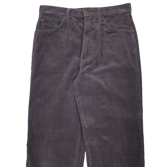 Mens Grey Lee  Corduroy Trousers