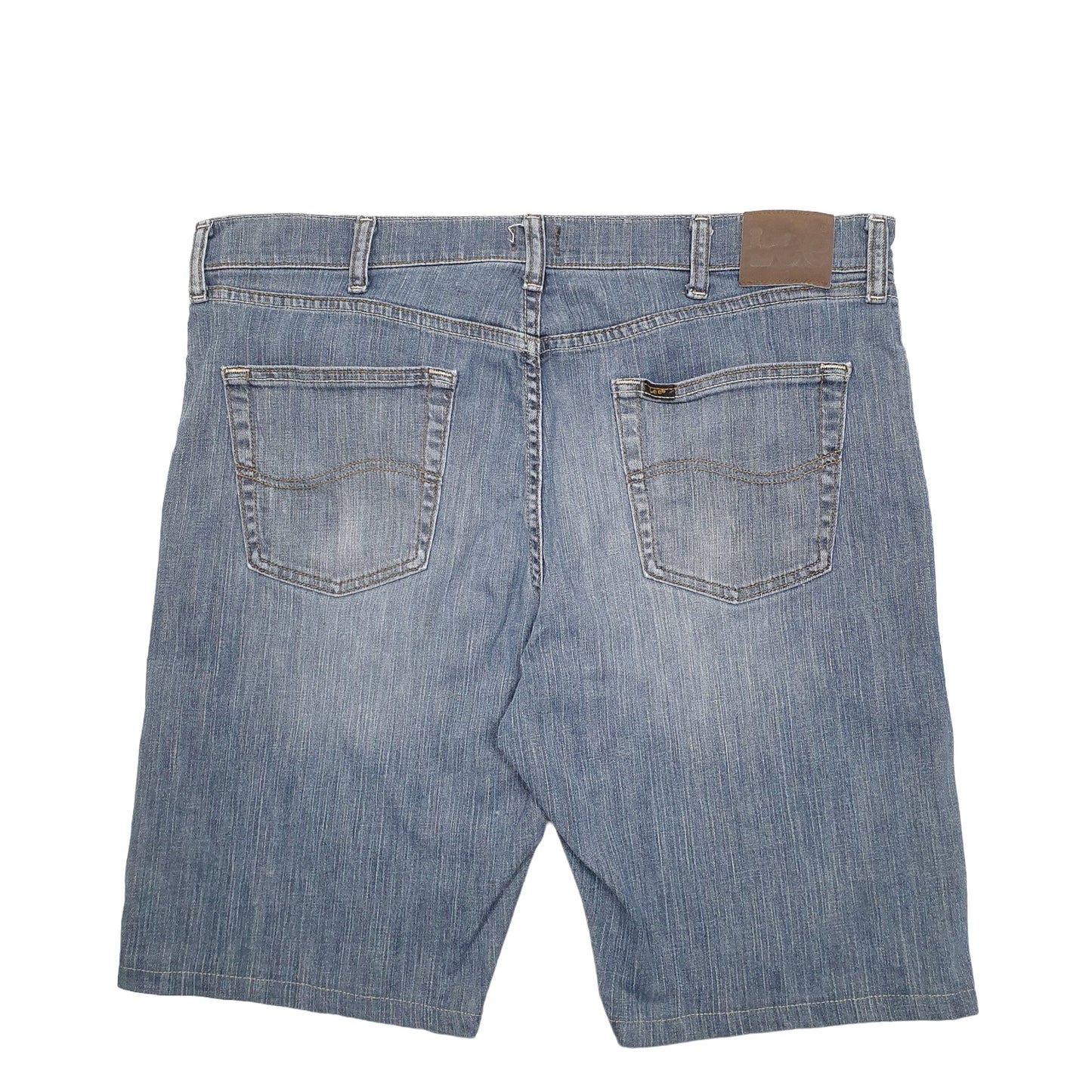 Mens Blue Lee  Denim Shorts