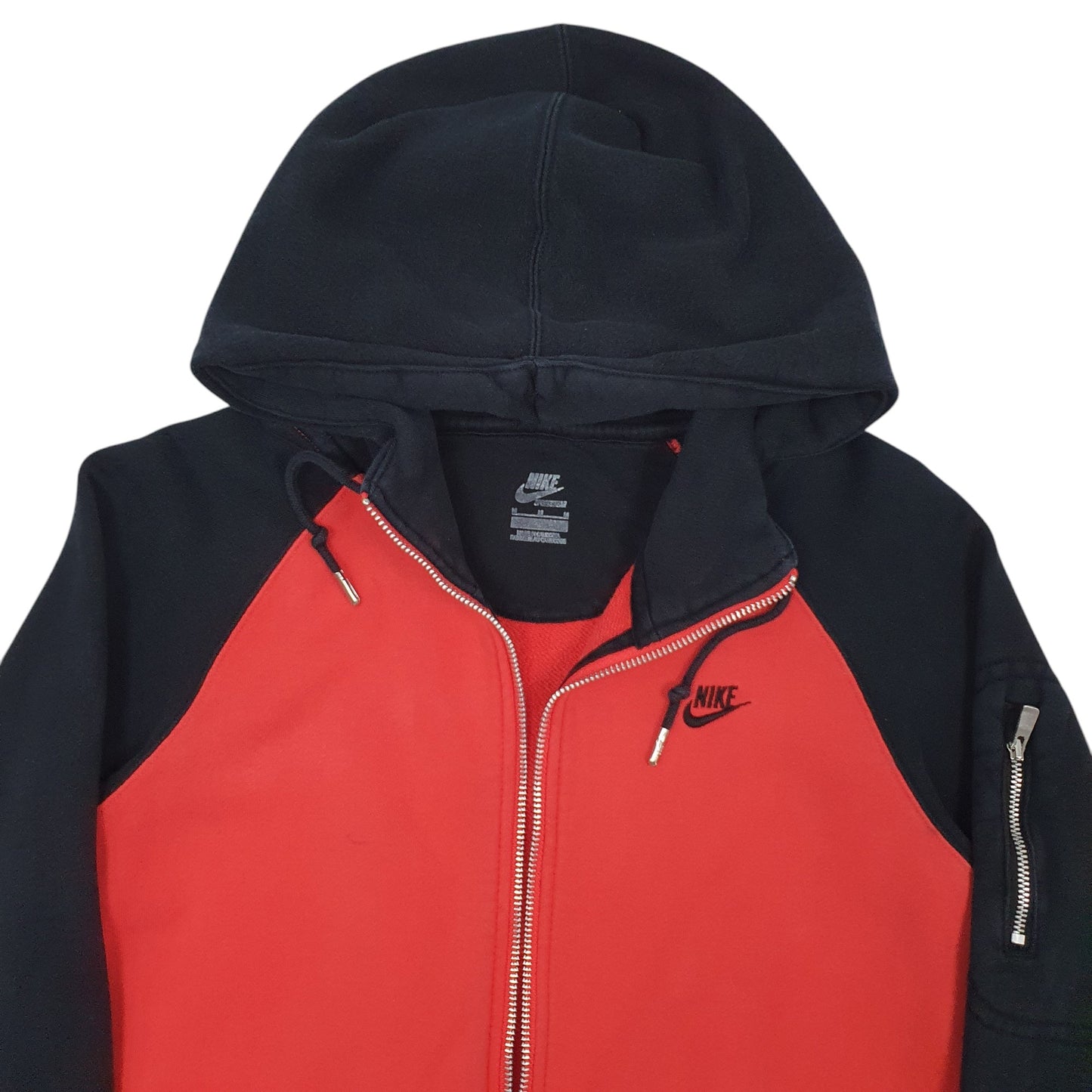 Womens Red Nike  Full Zip Jumper