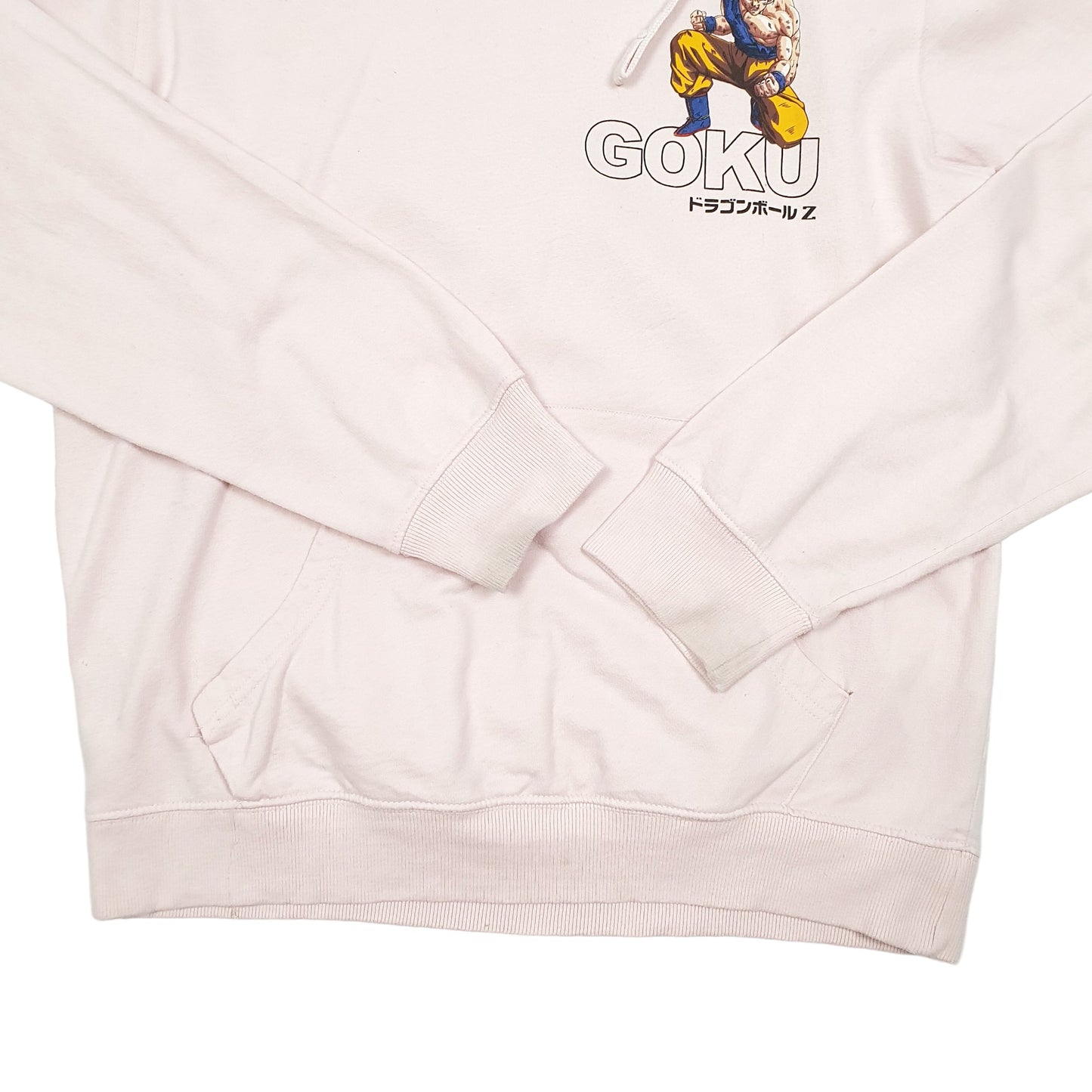 Mens Pink Dragonball Z Goku Super Saiyan Hoodie Jumper