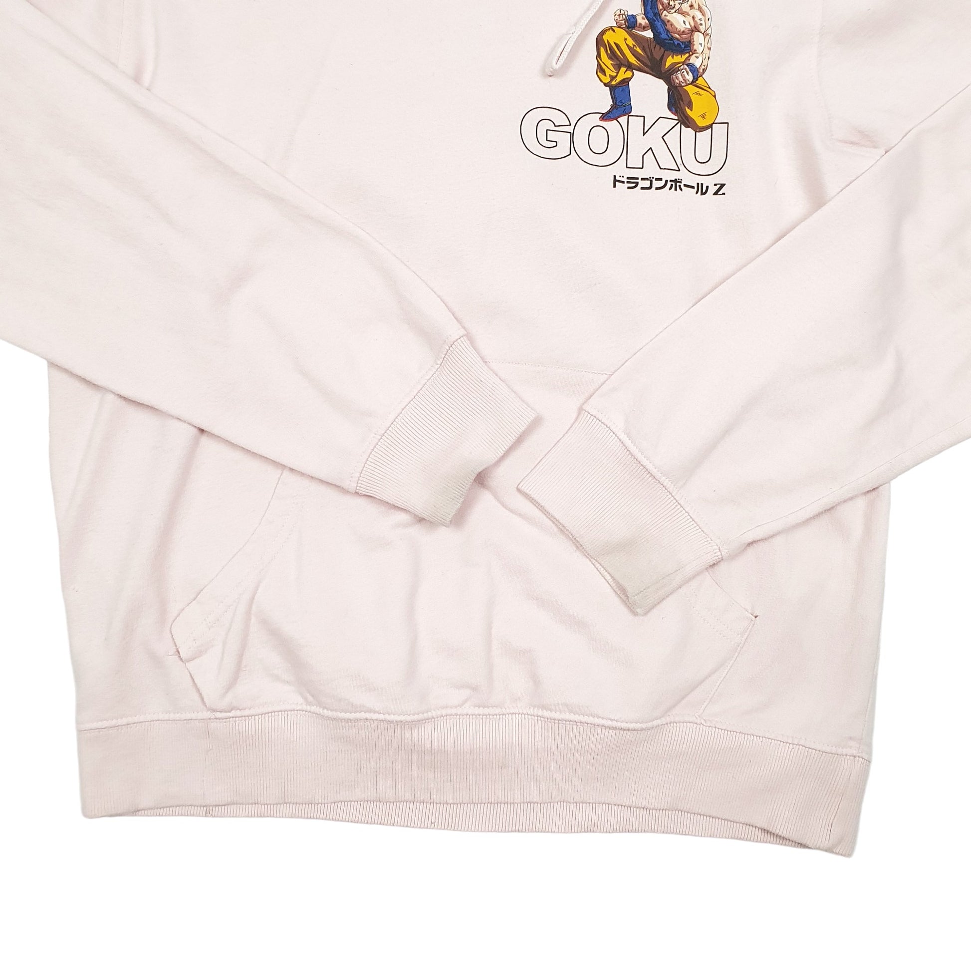 Mens Pink Dragonball Z Goku Super Saiyan Hoodie Jumper