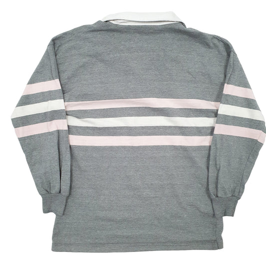 Womens Grey Greatland Sportswear  Long Sleeve Polo Shirt