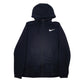 Mens Black Nike Dri-Fit Full Zip Jumper