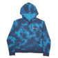 Womens Blue Champion Tye dye Hoodie Jumper
