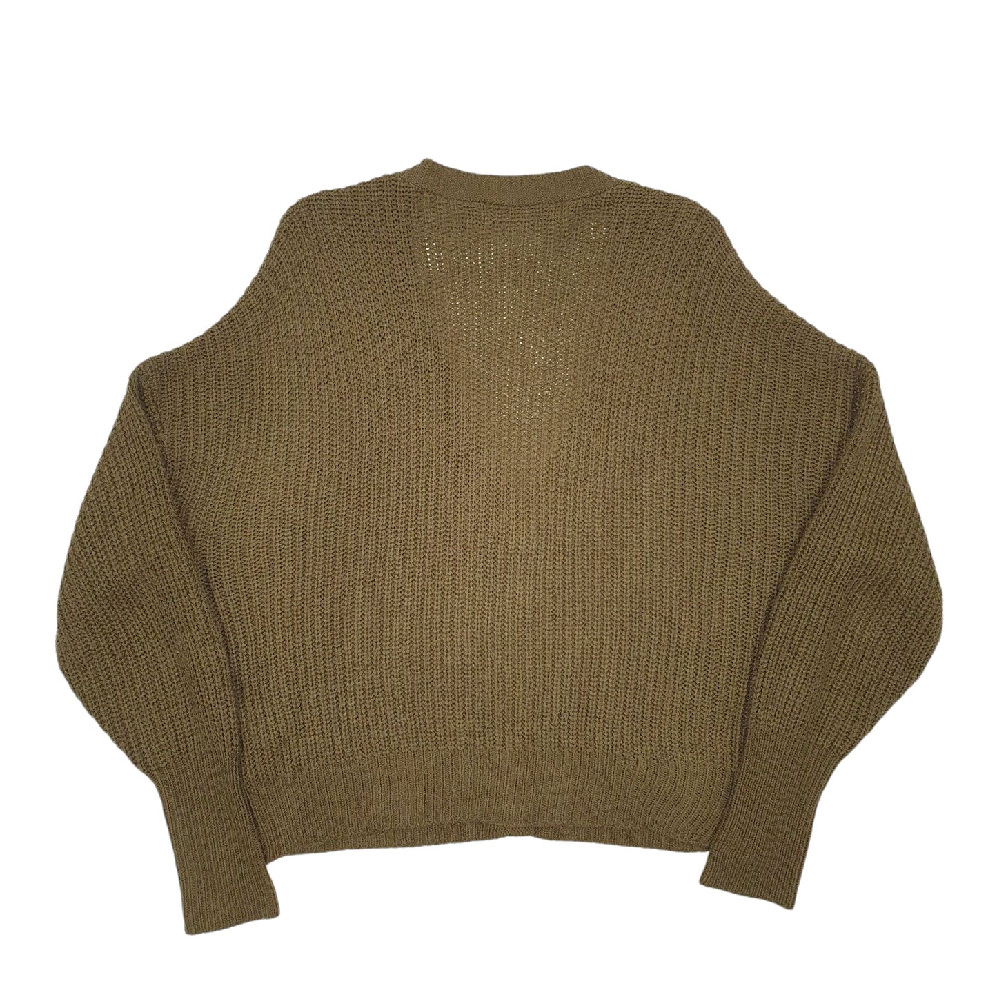 Womens Khaki Vero Moda Knit Cardigan Jumper