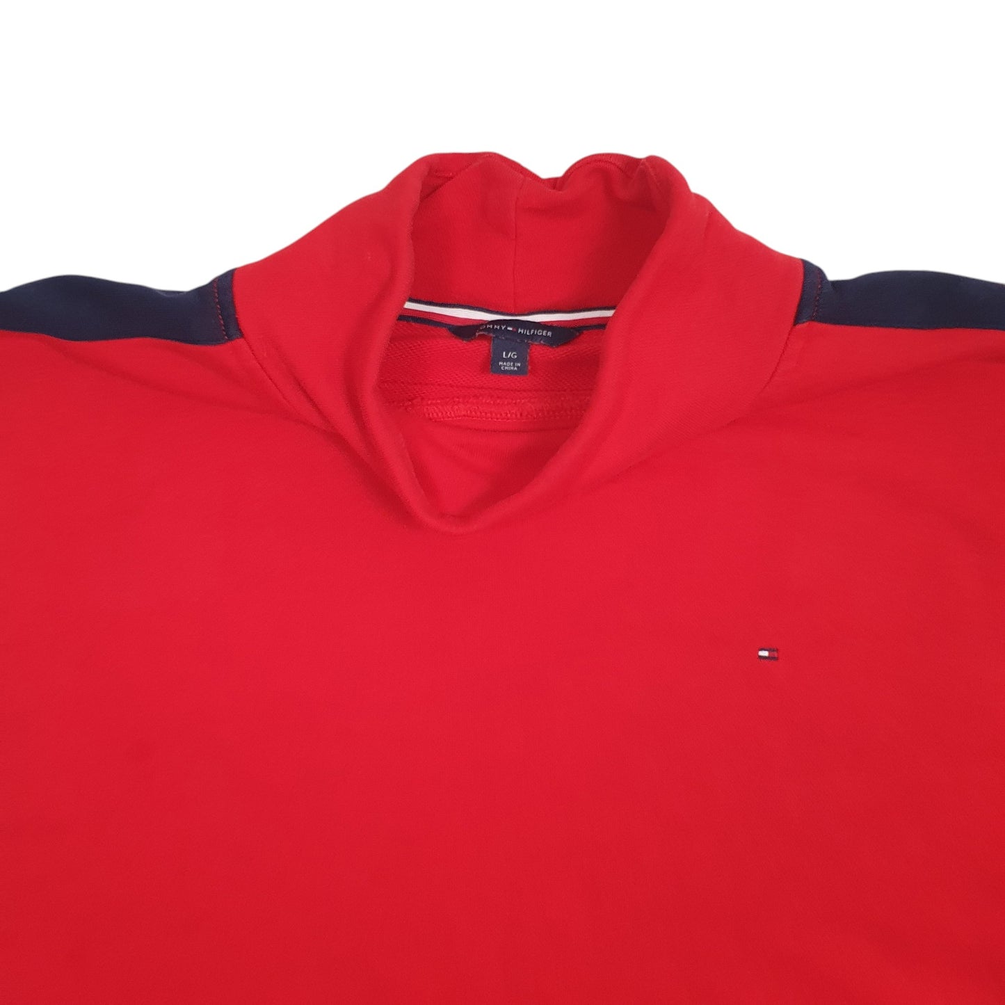 Womens Red Tommy Hilfiger  Crewneck Jumper